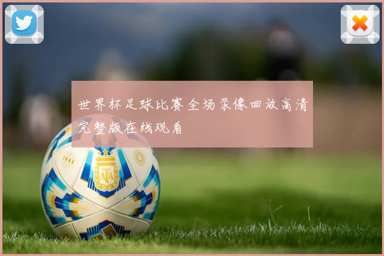 世界杯足球比赛全场录像回放高清完整版在线观看