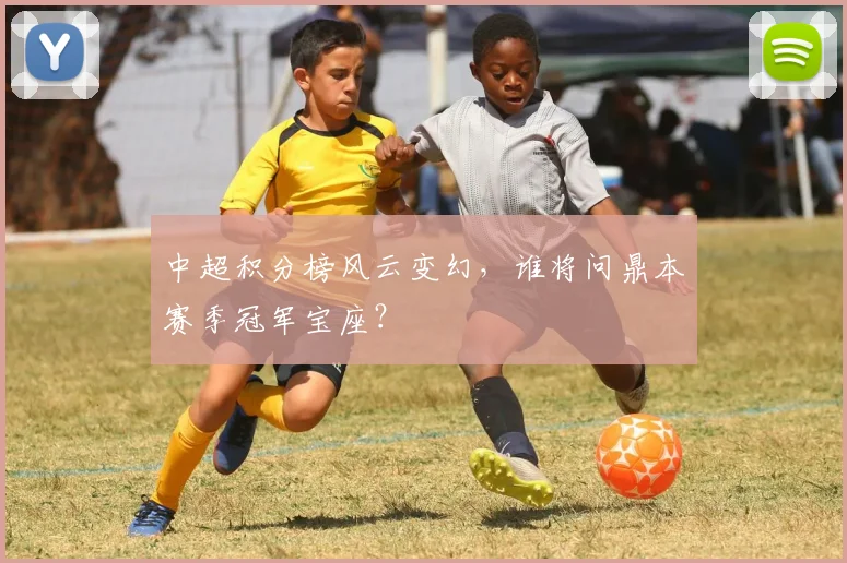 中超积分榜风云变幻,谁将问鼎本赛季冠军宝座?